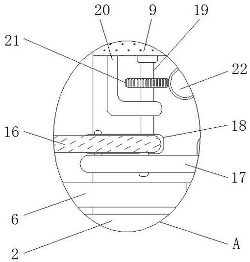 A pounding device with stirring function