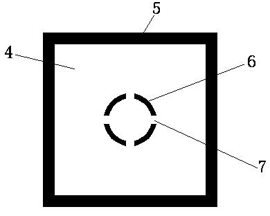 Design method for CCD (charge coupled device) counterpoint read point on exposure film