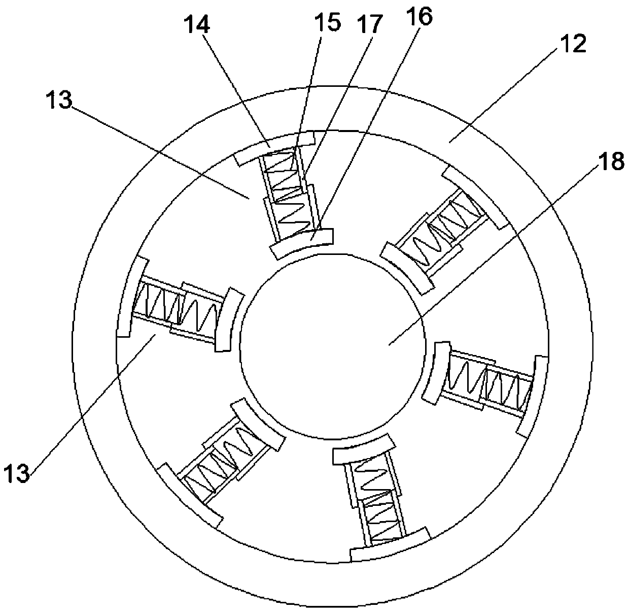 Motor powertrain and its bearing housing