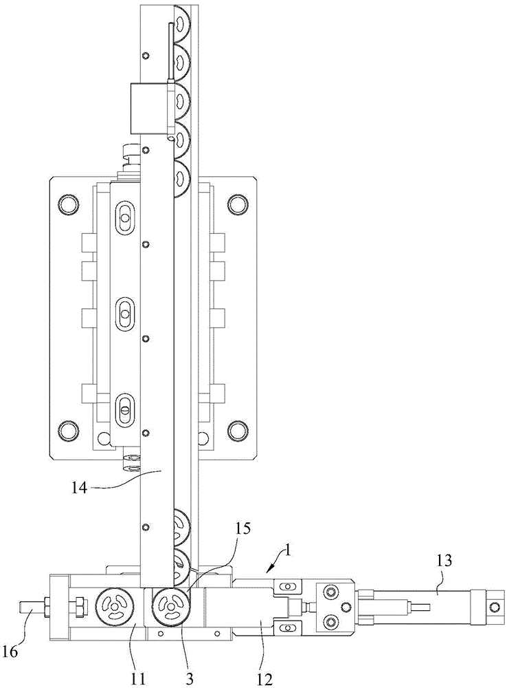 Automatic safety valve filter screen installation device