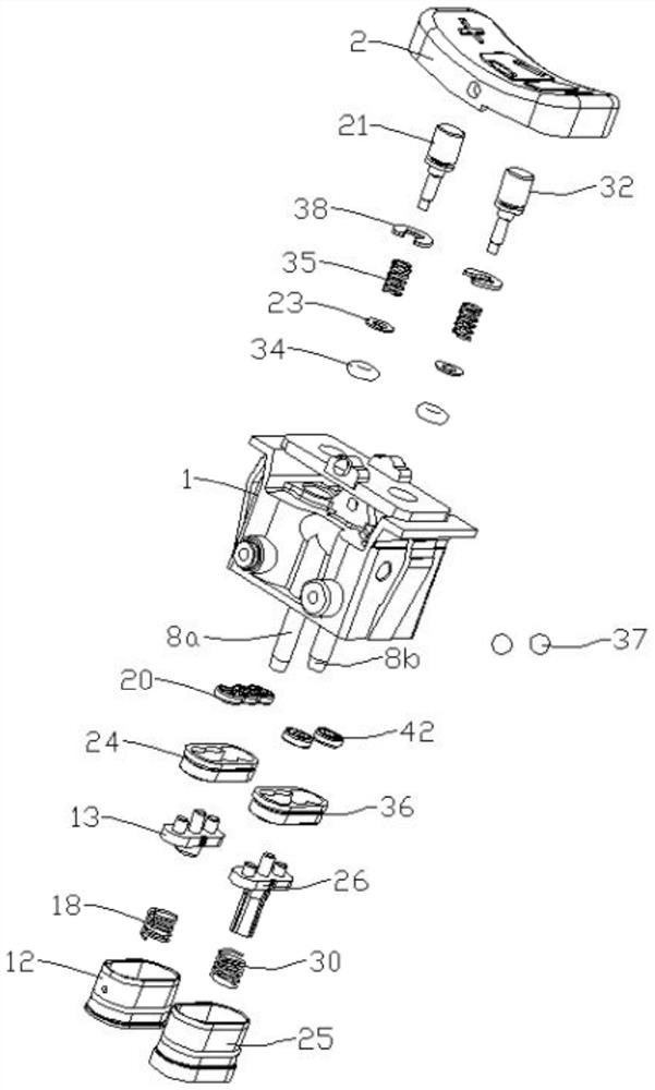 Control switch for vehicle body gas source