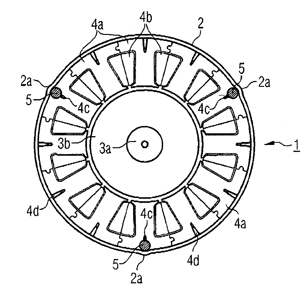 Electric motor and method for manufacturing an electric motor for a motor vehicle actuator drive