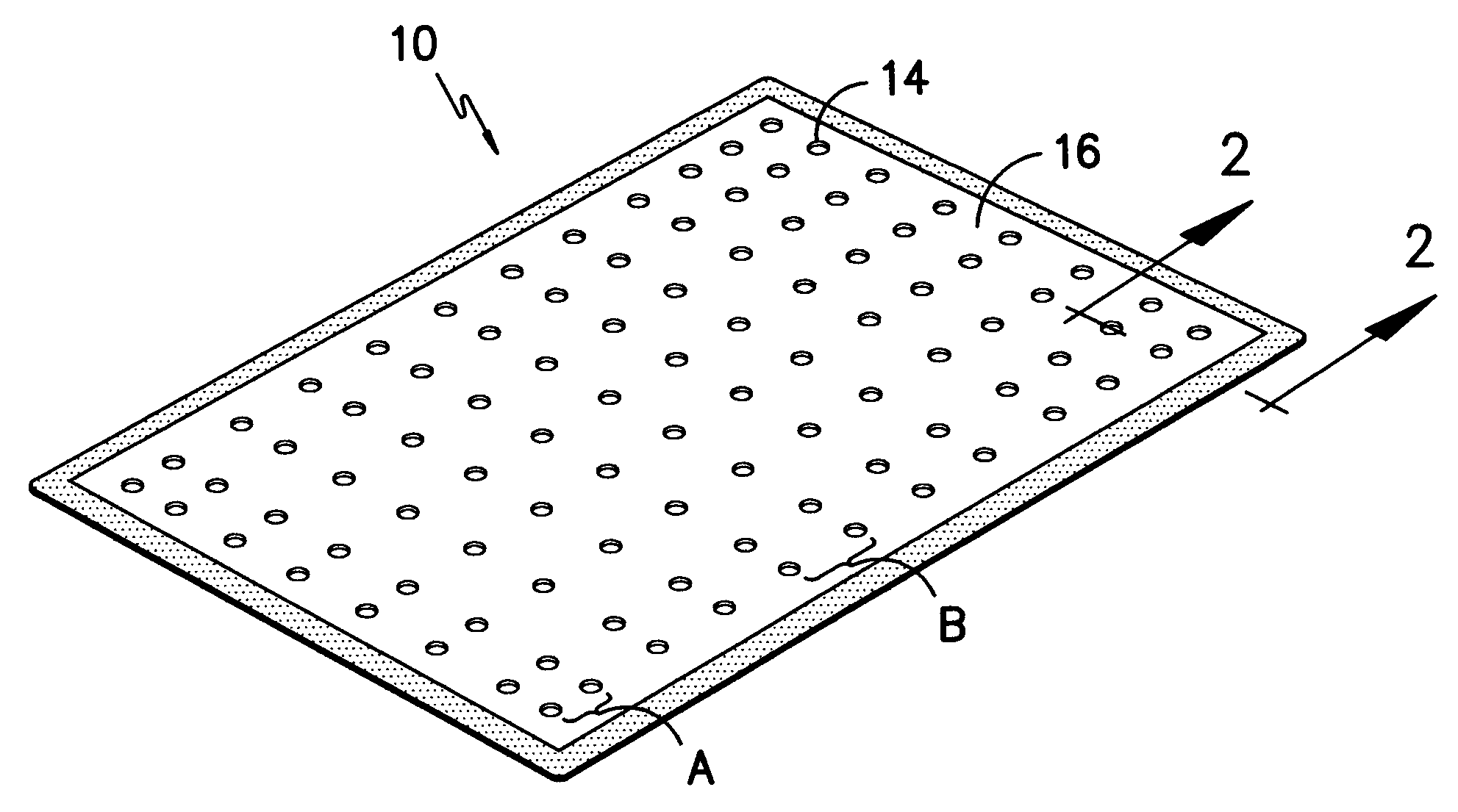 Non-migrating floor mat