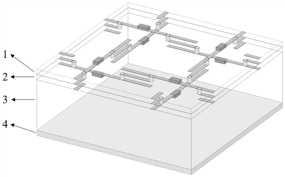 A 2.5d Multilayer Frequency Selective Surface