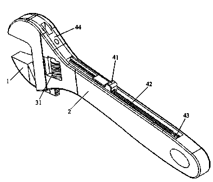 Quick-operation adjustable spanner