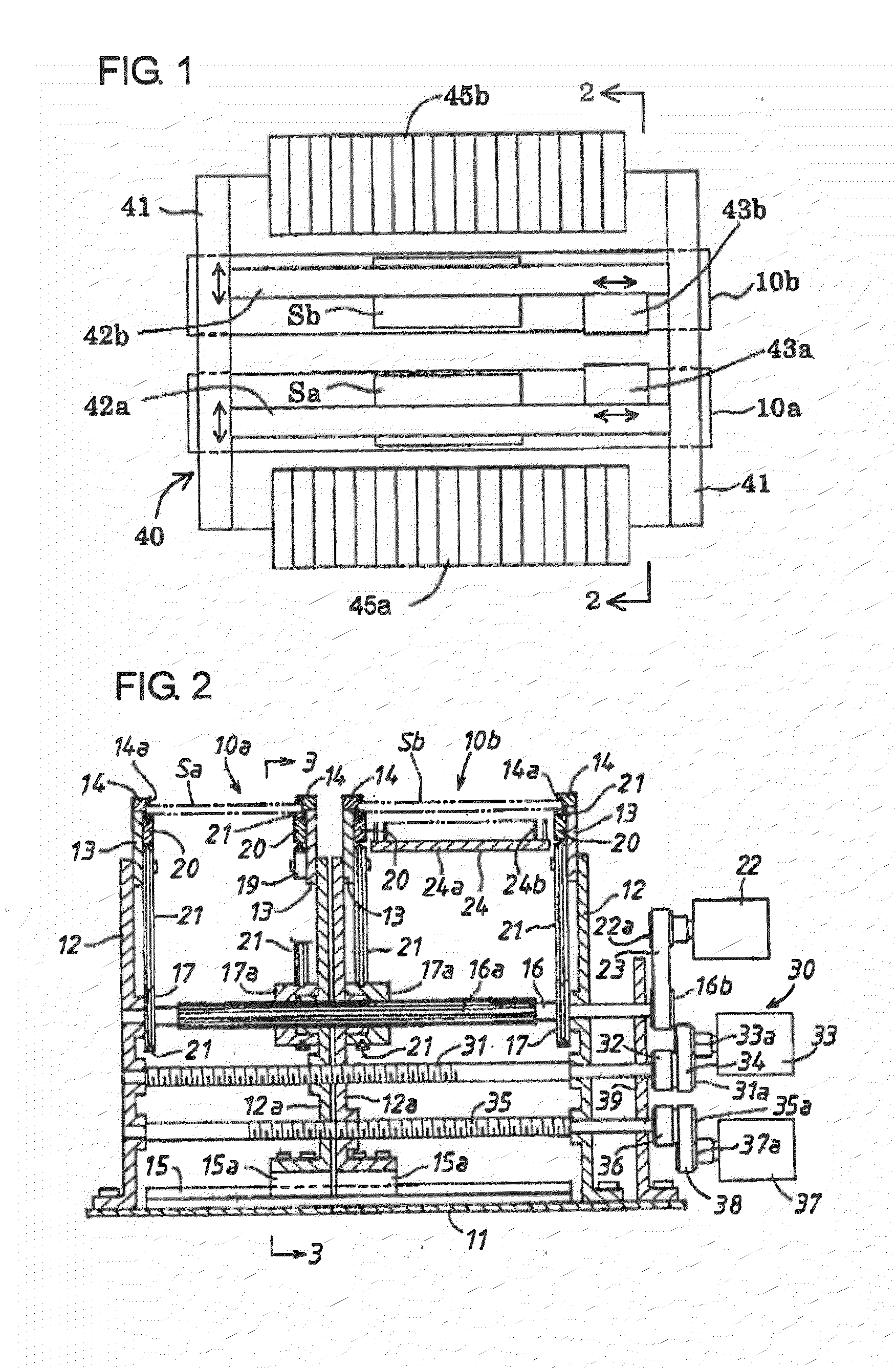 System for mounting components on boards