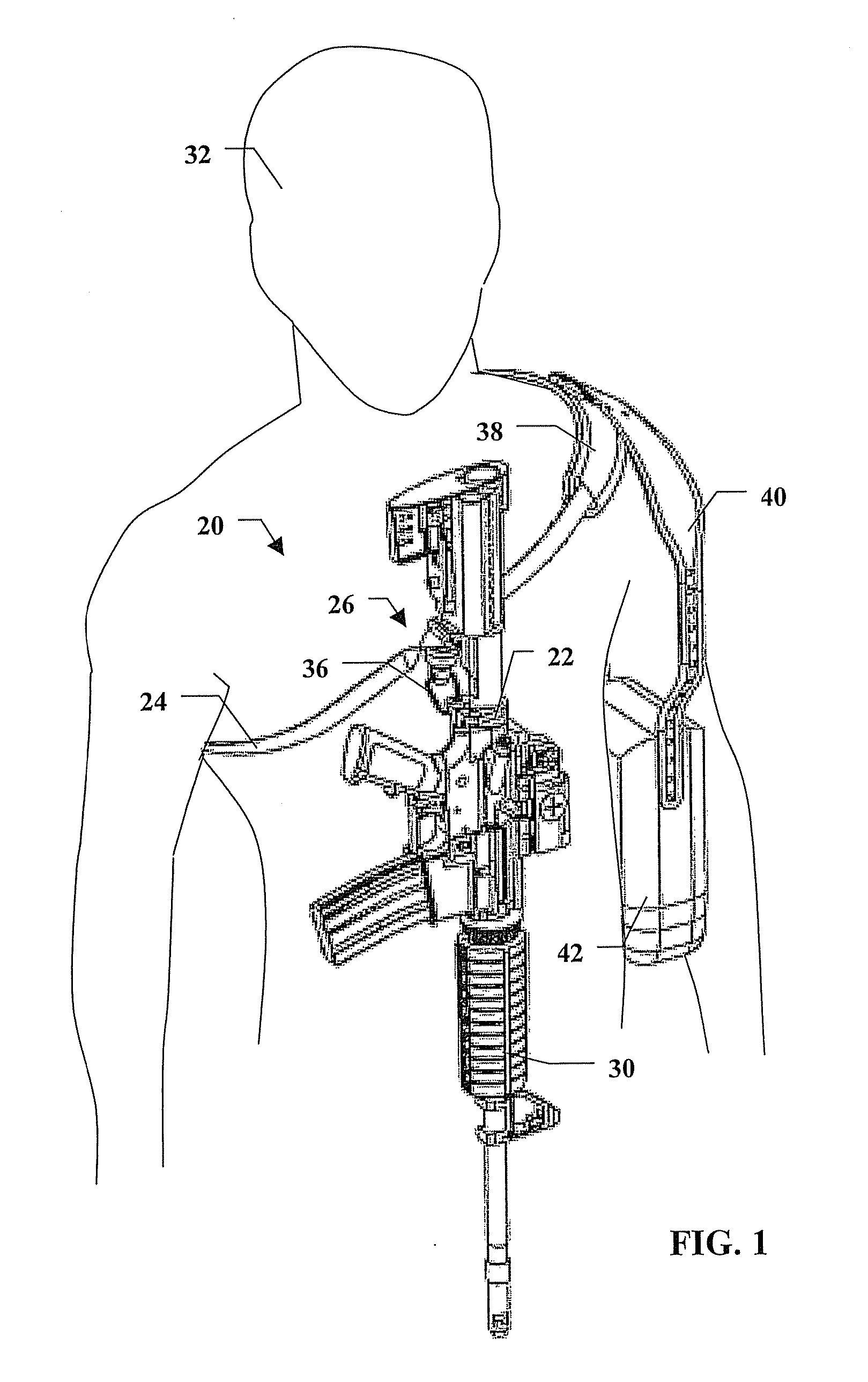 Firearm sling assembly, related mechanisms and methods
