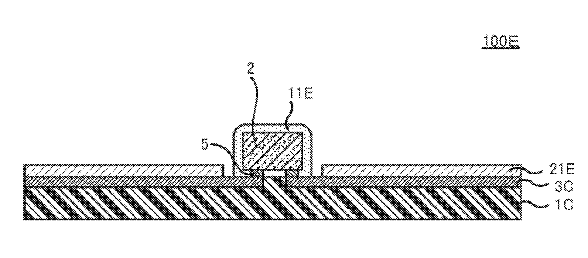 LED device and coating liquid used for production of same