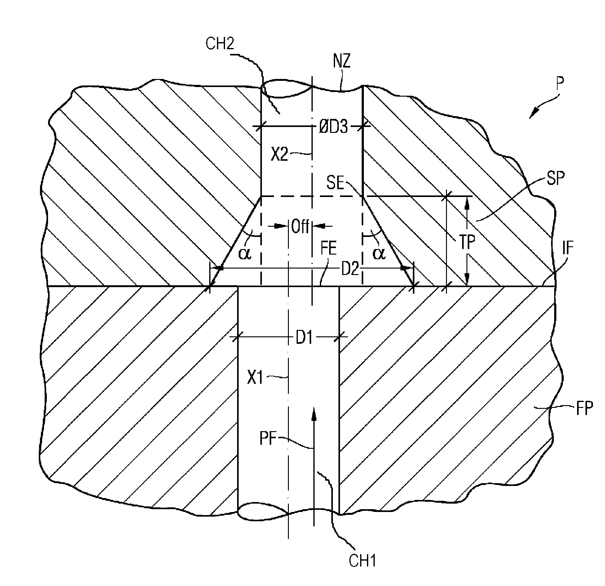 Hybride part and method of manufacture