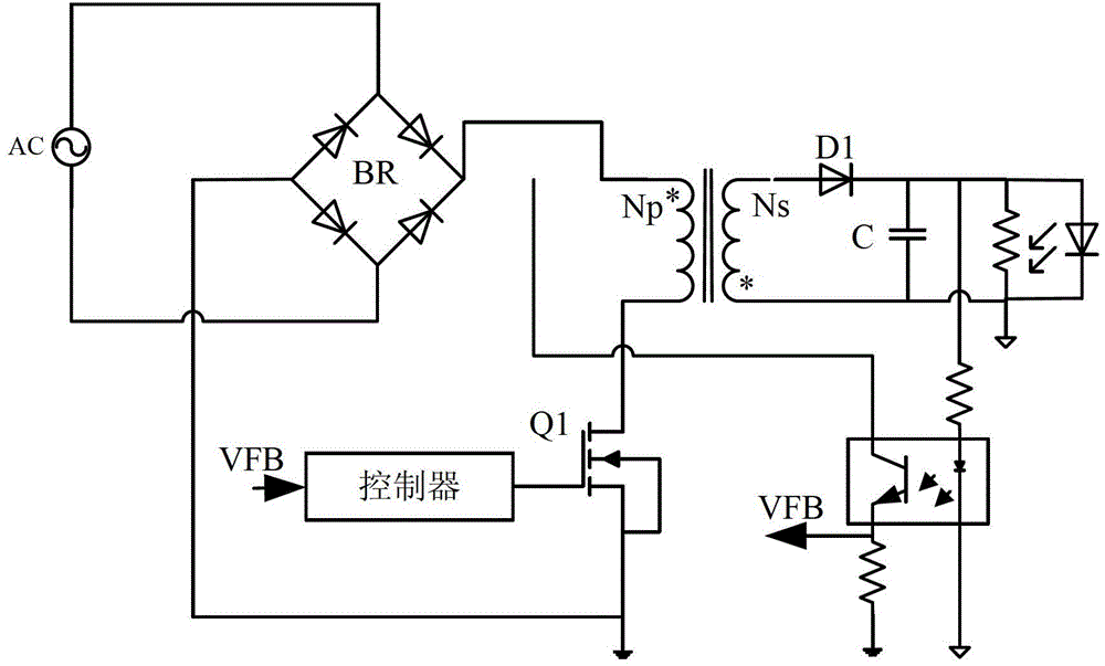 A digital controller based on ac-dc isolated converter with output constant current