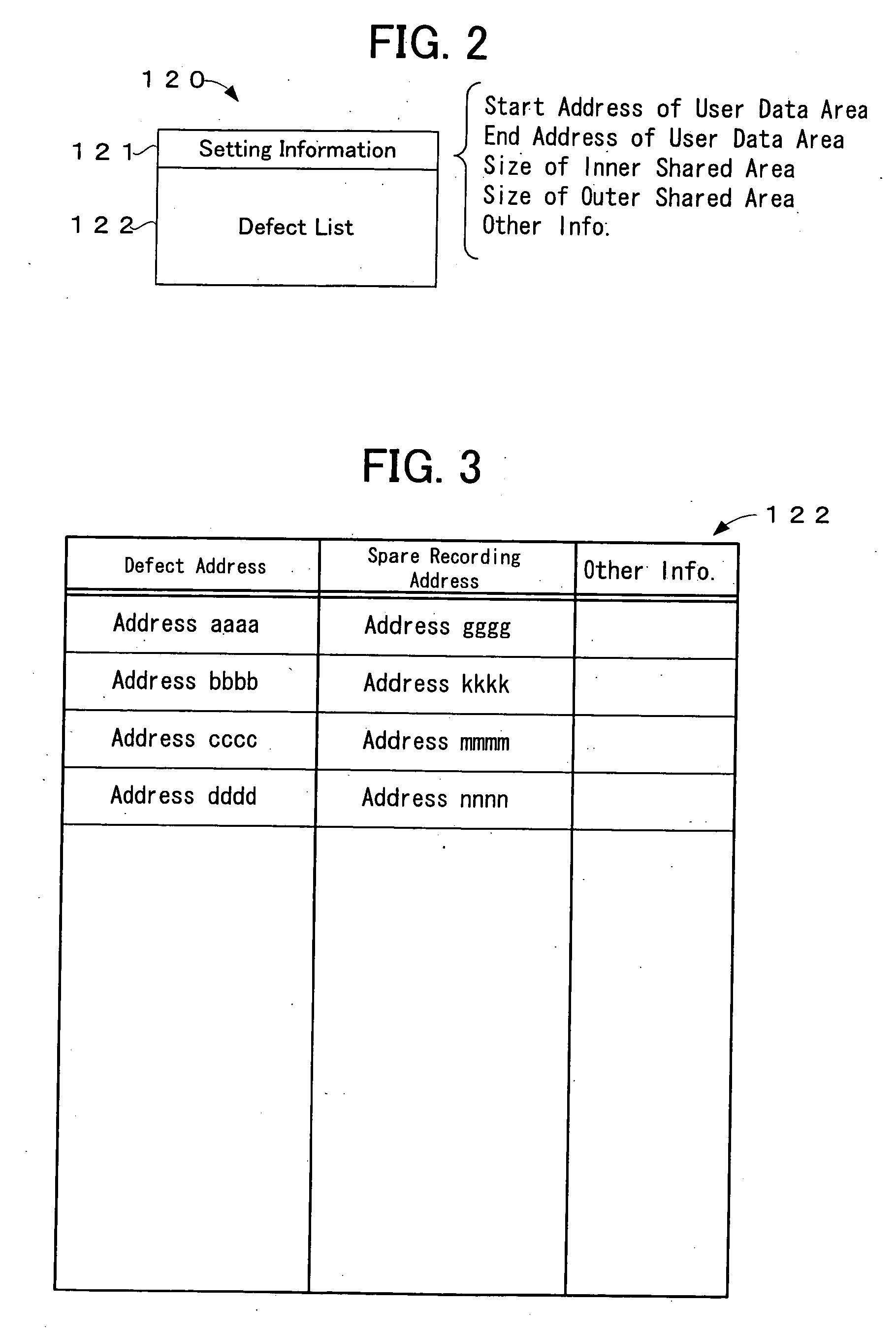 Write once type recording medium, recorder and recording method for write once recording medium, reproducer and reproducing method for write once recording medium, computer program for record or reproduction control, and data structure