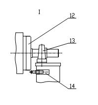 Double station turning device for machine special for circumferential welding of automobile transmission shaft