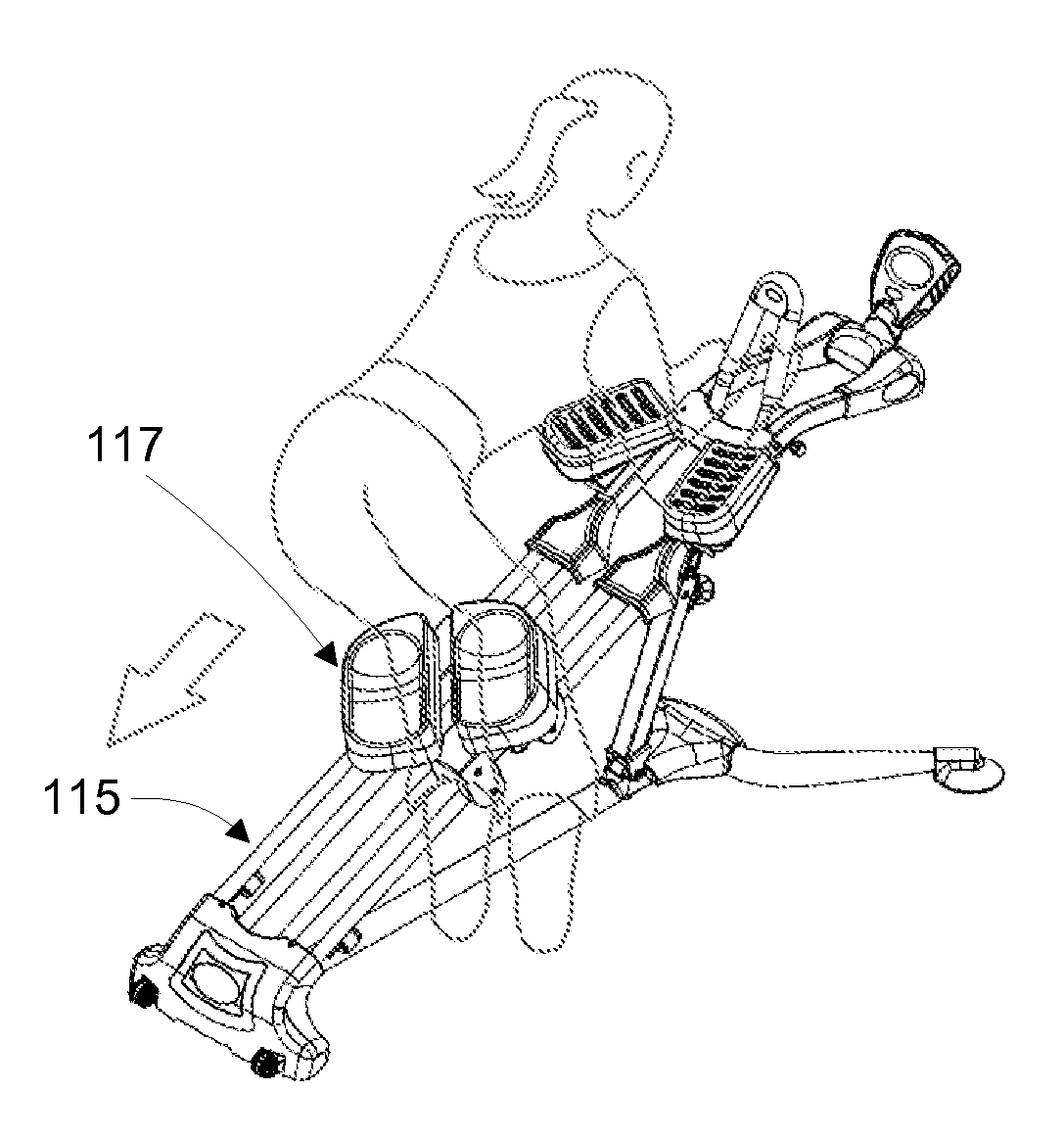 Abdomen exercise machine