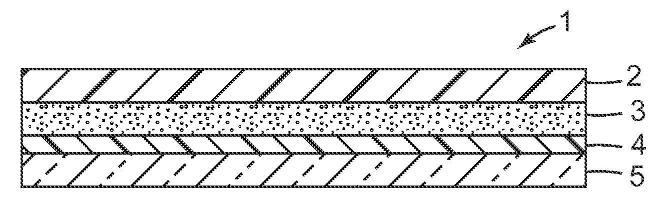 Laminate body, and method for manufacturing thin substrate using the laminate body