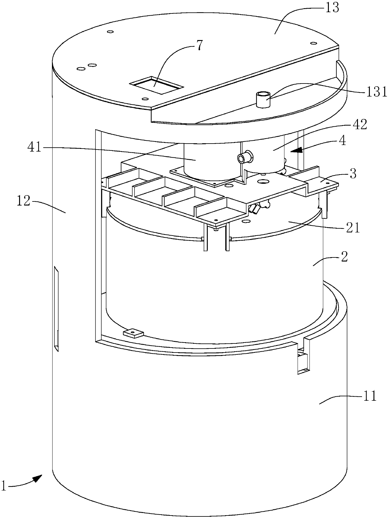 Automatic urine specific gravity measuring recorder and measuring method thereof