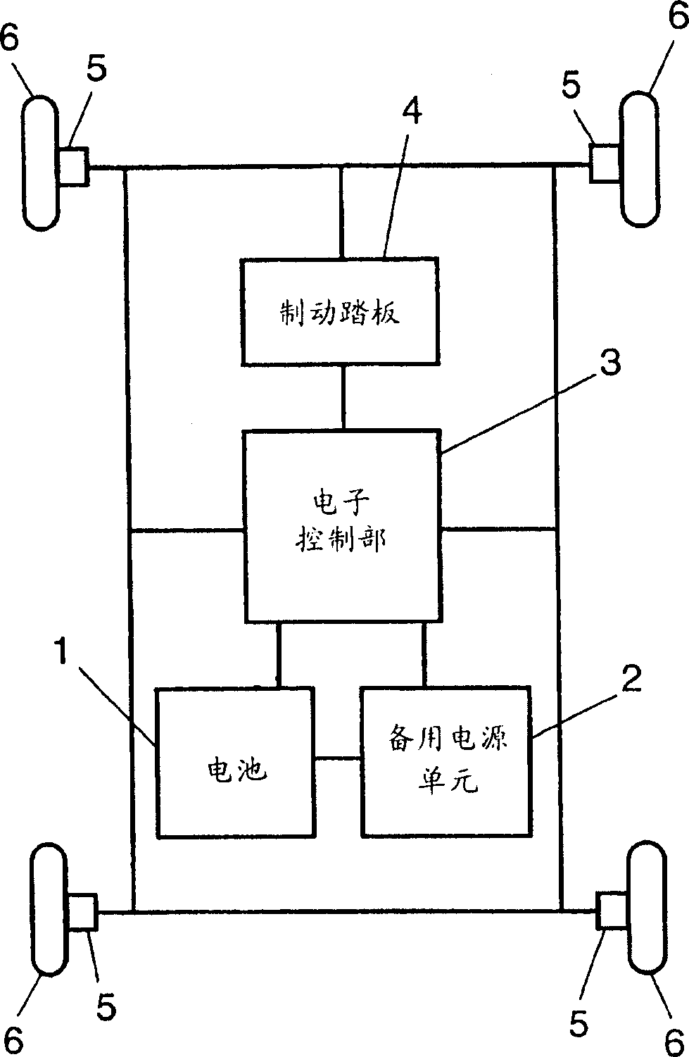 Vehicle power source device