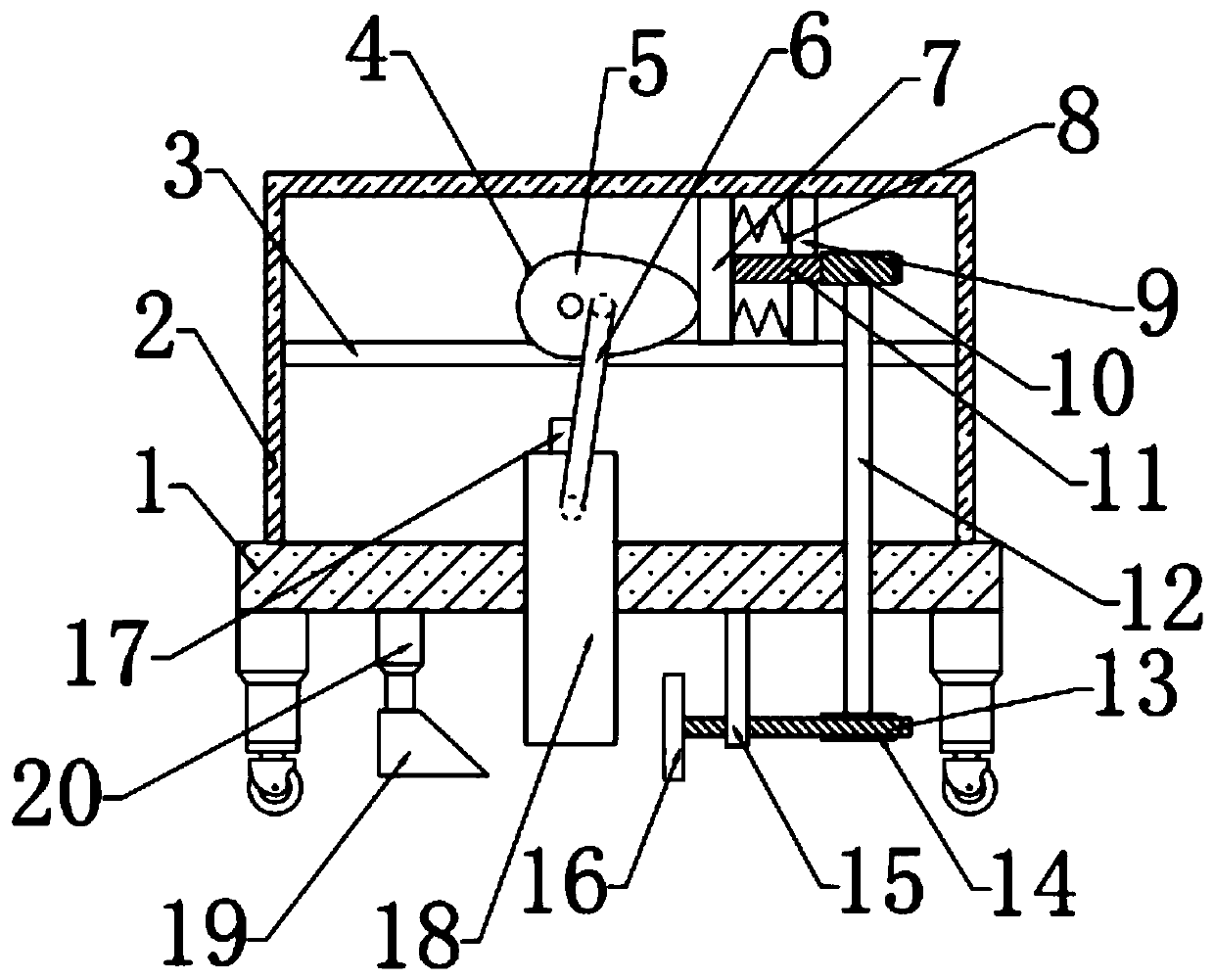 Ground surface dressing device for building construction