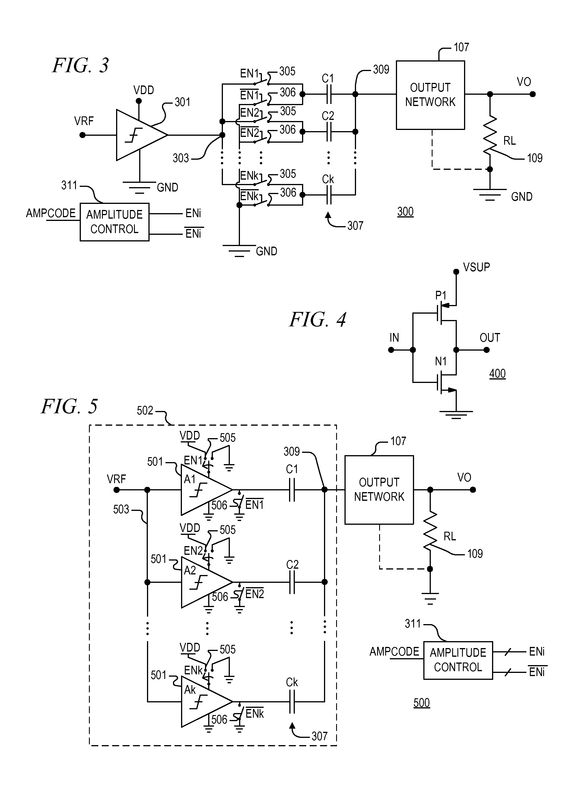 Amplitude control system and method for communication systems