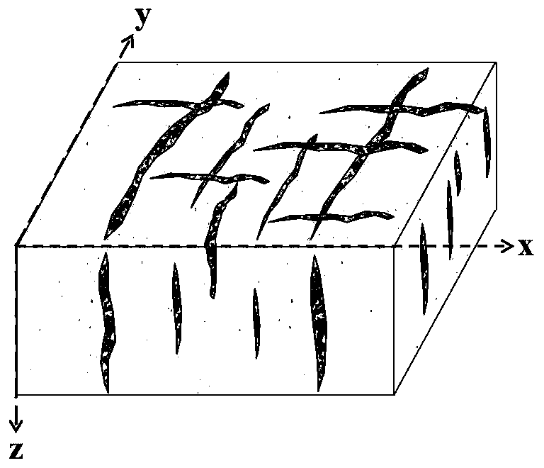 Orthotropic dielectric fluid factor and fracture parameter inversion method.