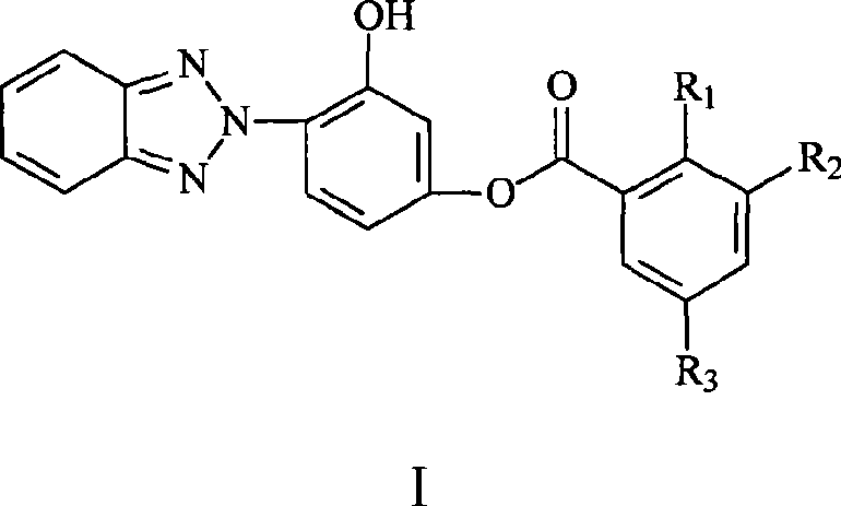 Phenyl (benzotriazolyl) benzoate compound