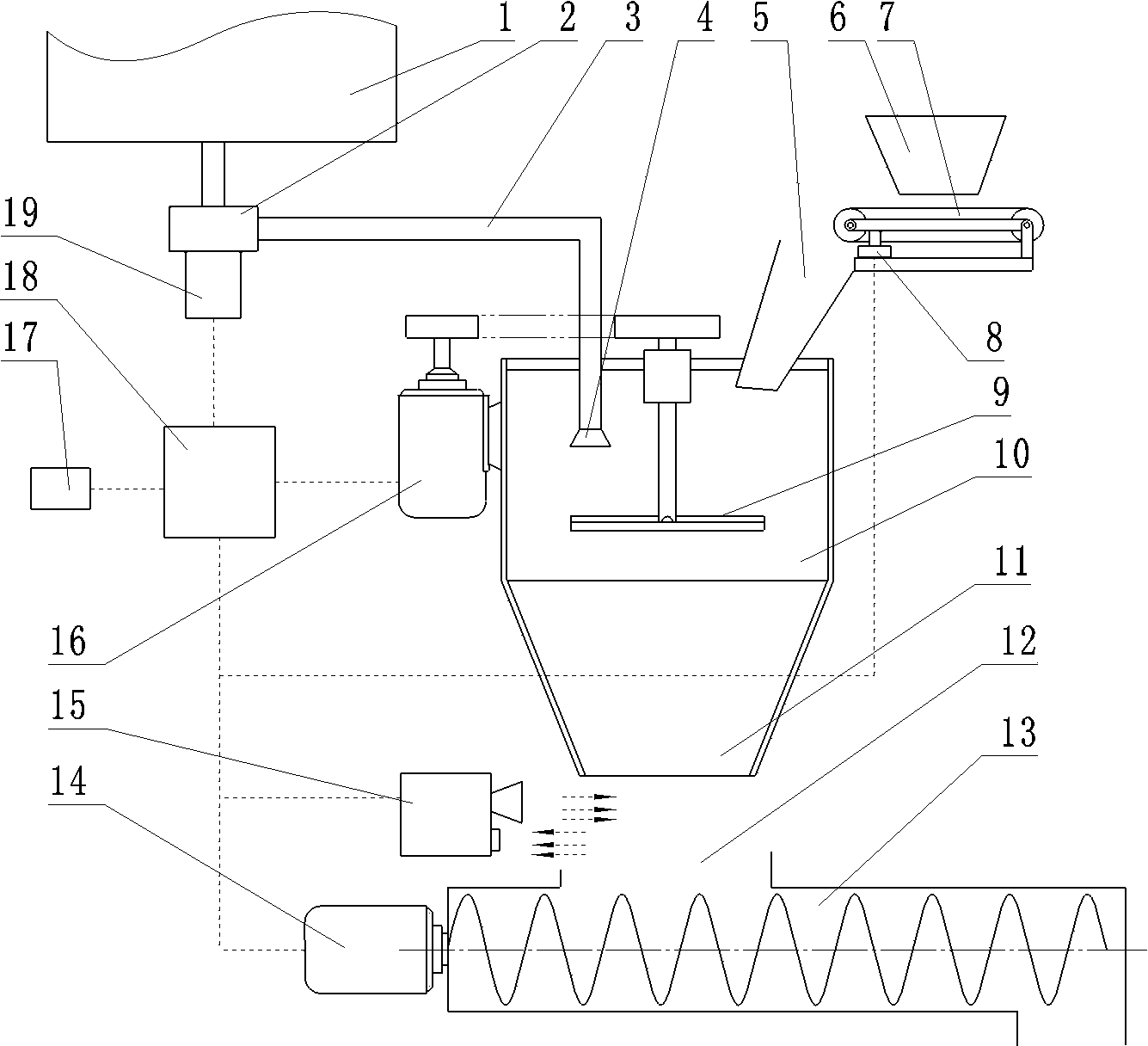 Acid seed reactor in cotton seed machining