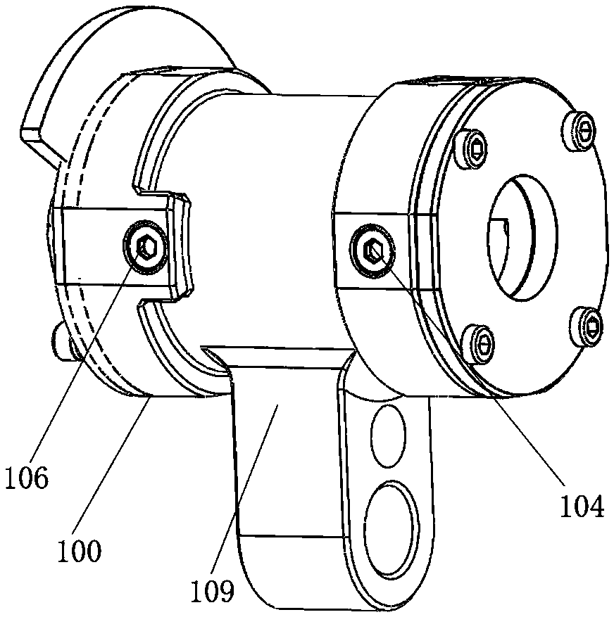 Locking device, single-door drive system and double-door drive system