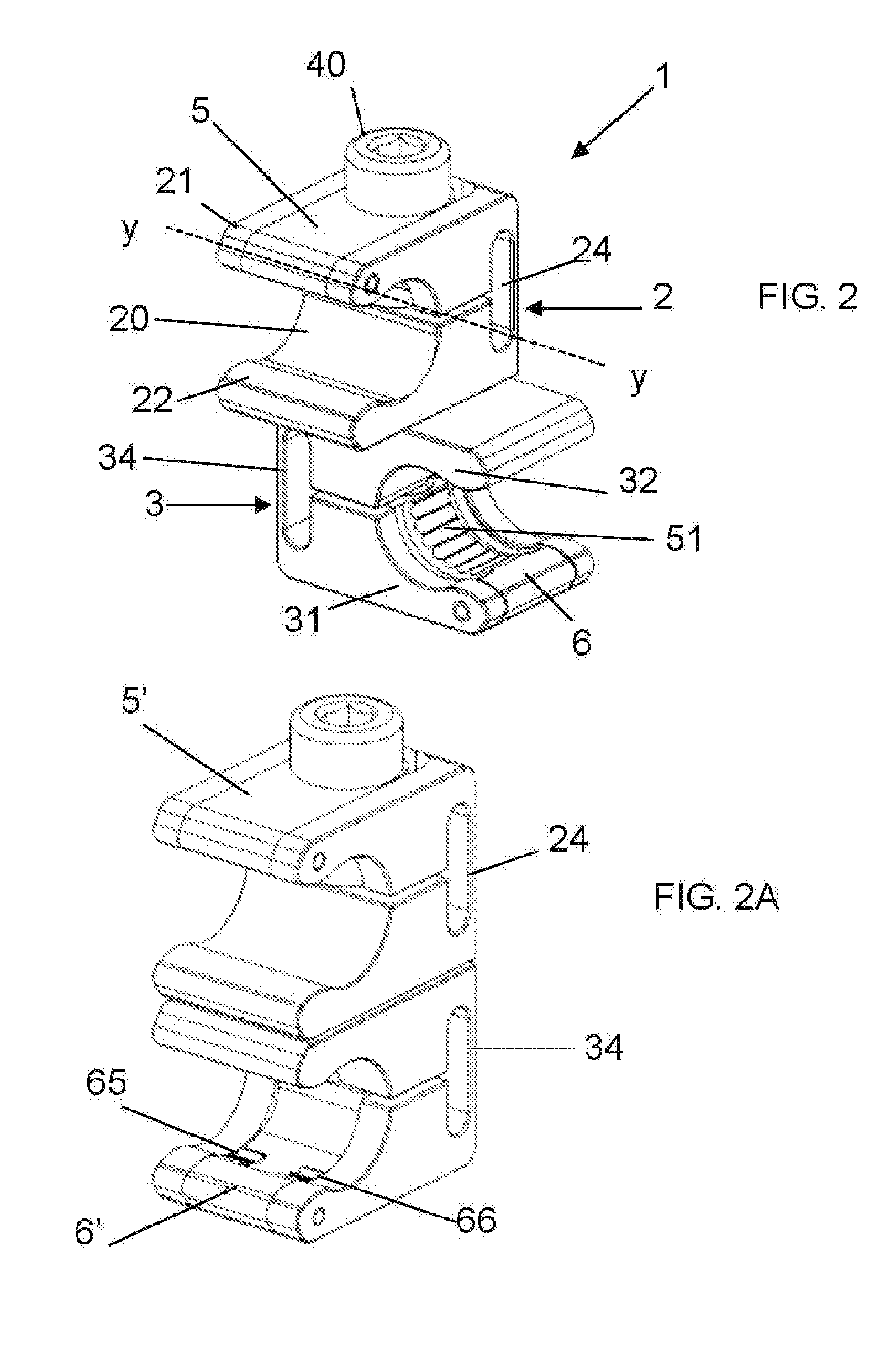 Clamp for External Orthopaedic Fixing Device