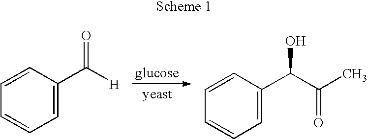 Process for preparing chiral aromatic alpha-hydroxy ketones using 2-hydroxy-3-oxoacid synthase
