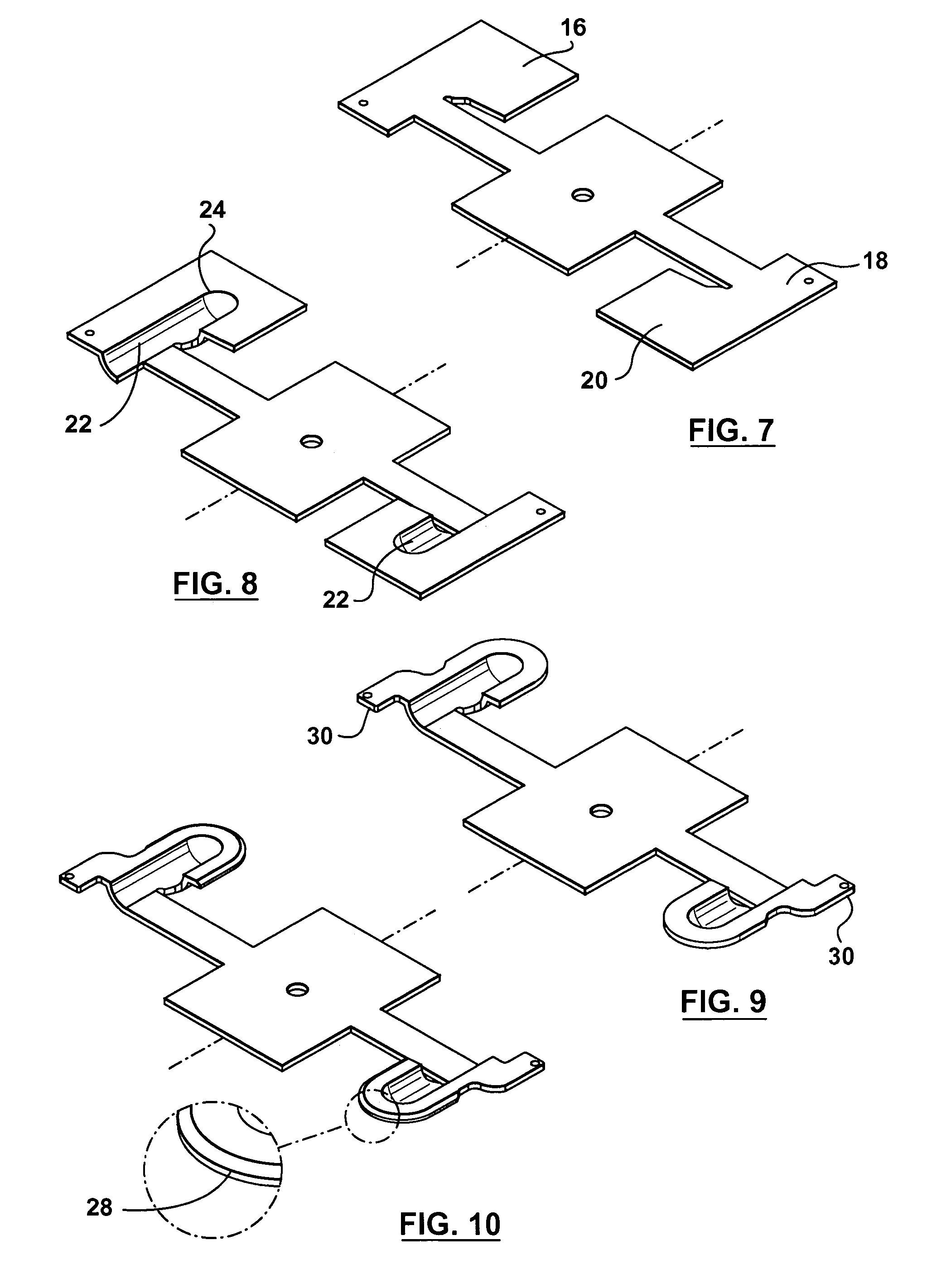 Method of manufacturing a stamped biopsy forceps jaw