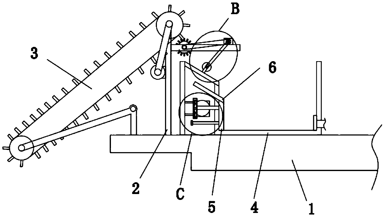 Suspended removal cleaning device for hydraulic engineering