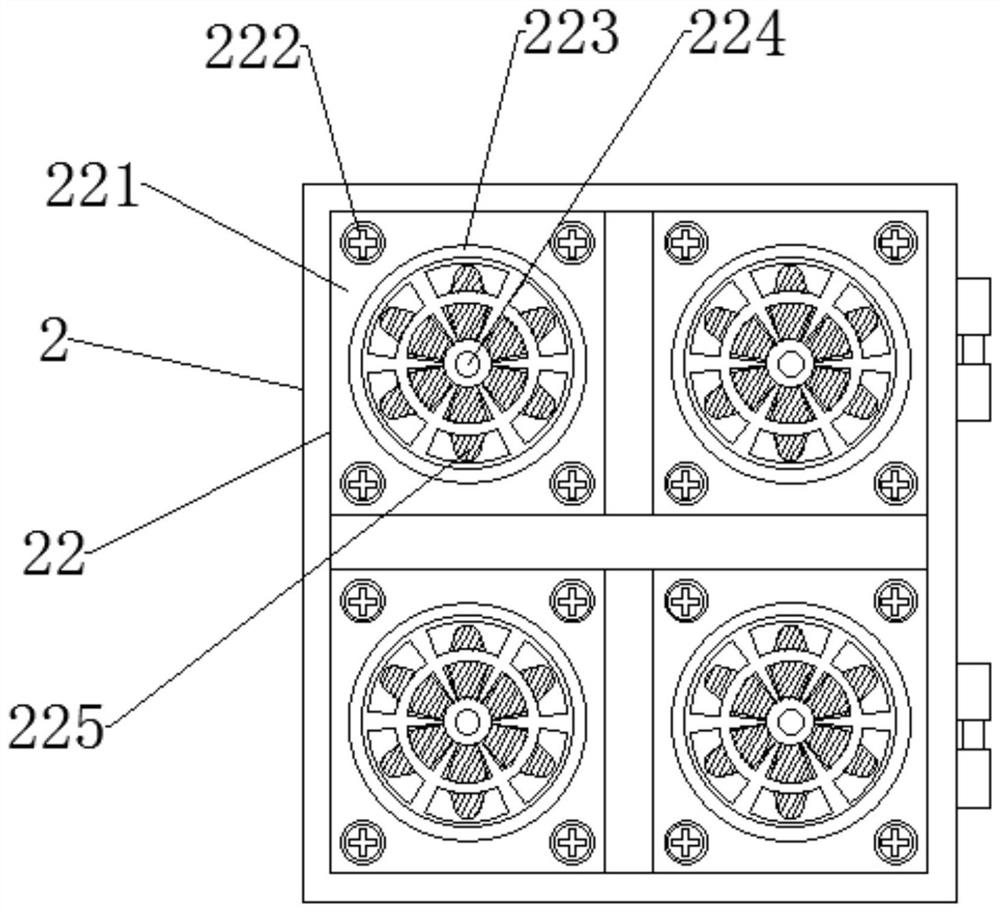 Protective device for power distribution equipment of power system