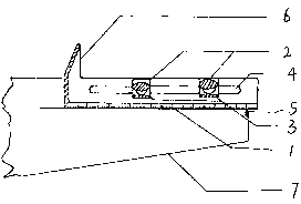 Telescopic dial caliper for gamma camera