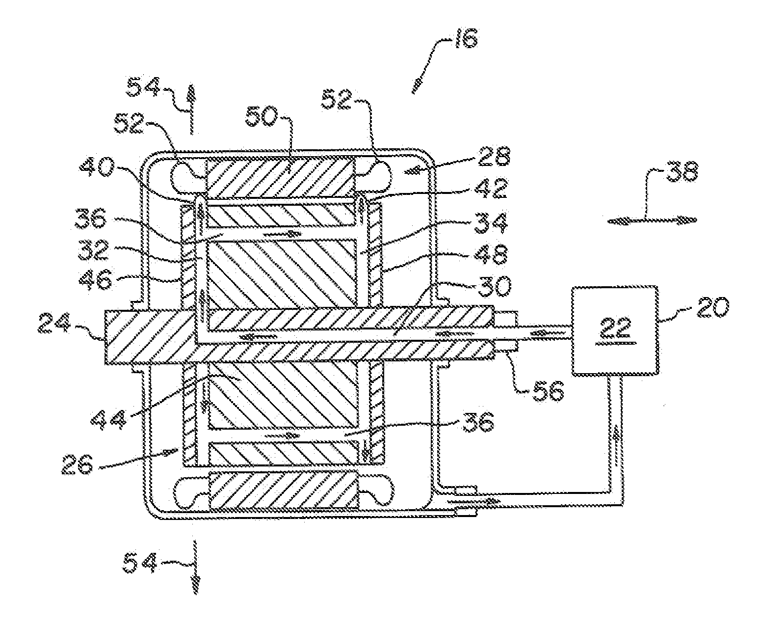 Electric Machine Rotor Cooling Method