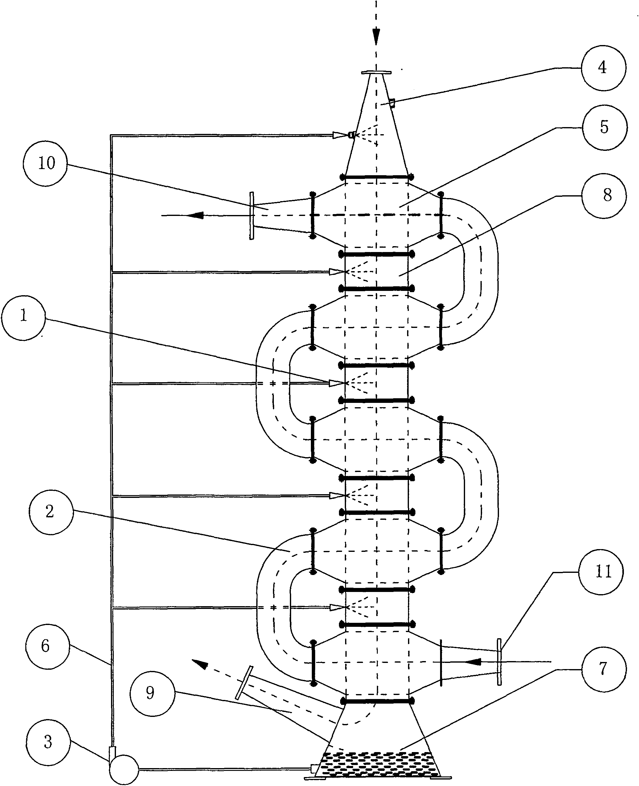 Air-air heat exchanger with refrigerating function