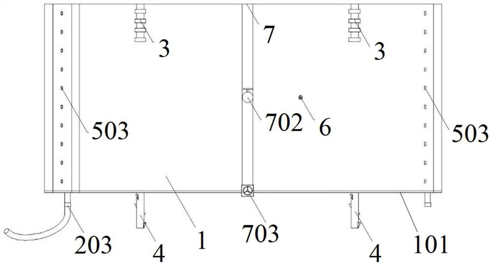 Concrete prefabricated retaining wall of manual digging piles and construction method