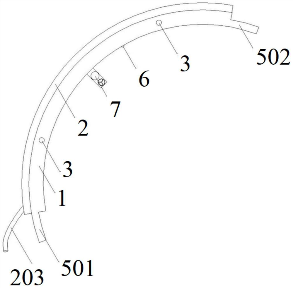 Concrete prefabricated retaining wall of manual digging piles and construction method