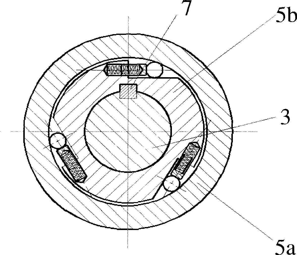 Composite rotor system of wind motor