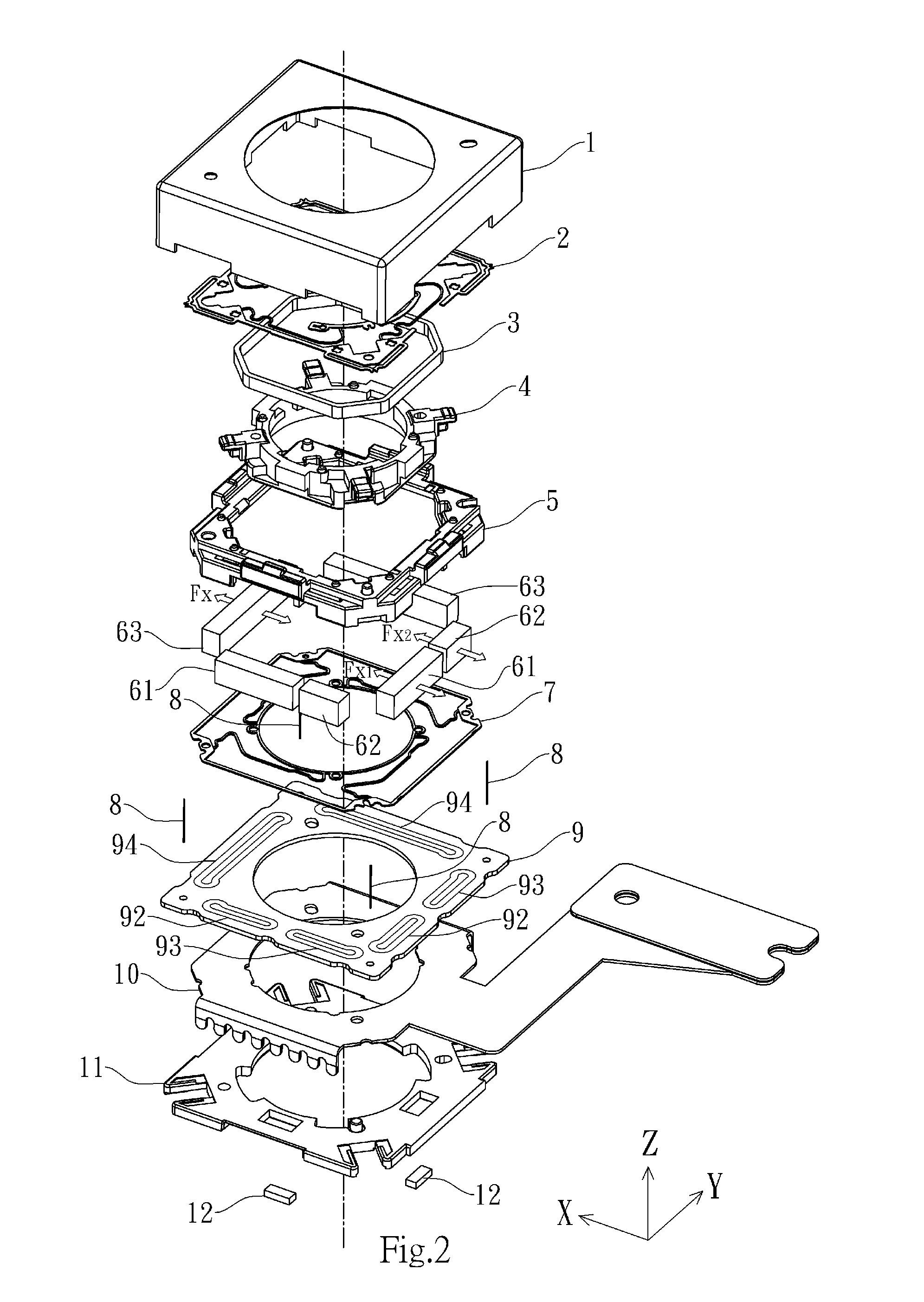 Lens driving device and method of manufacturing the same