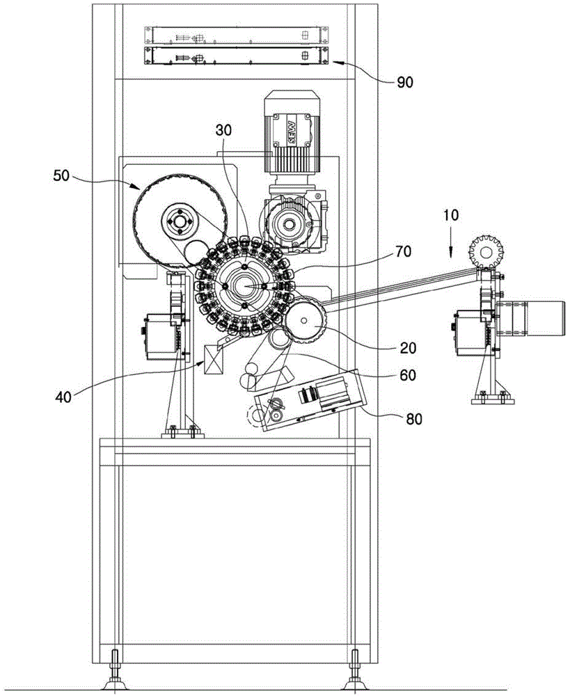 Inspection apparatus for surface of cylindrical body