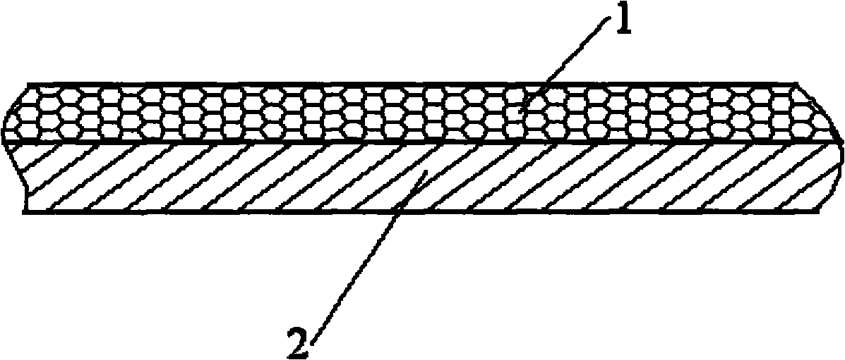 Wear-resistance composite board of metal machine part and repair process thereof