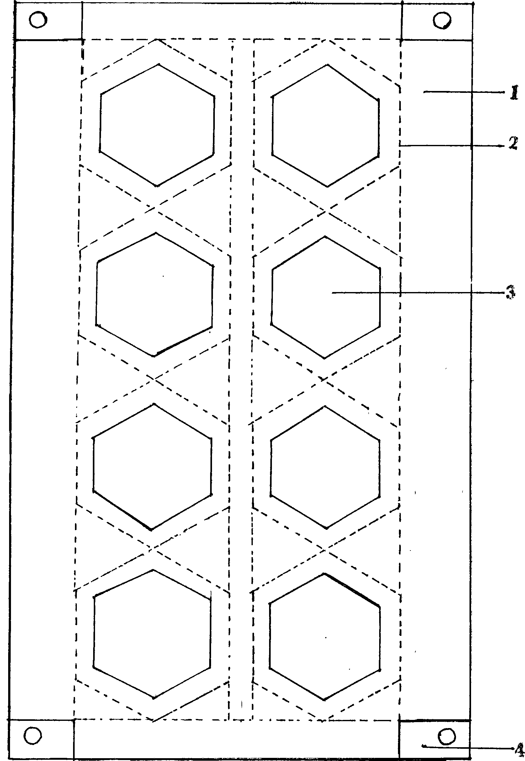 Dike-dam ocean wave-proof rubber building blocks