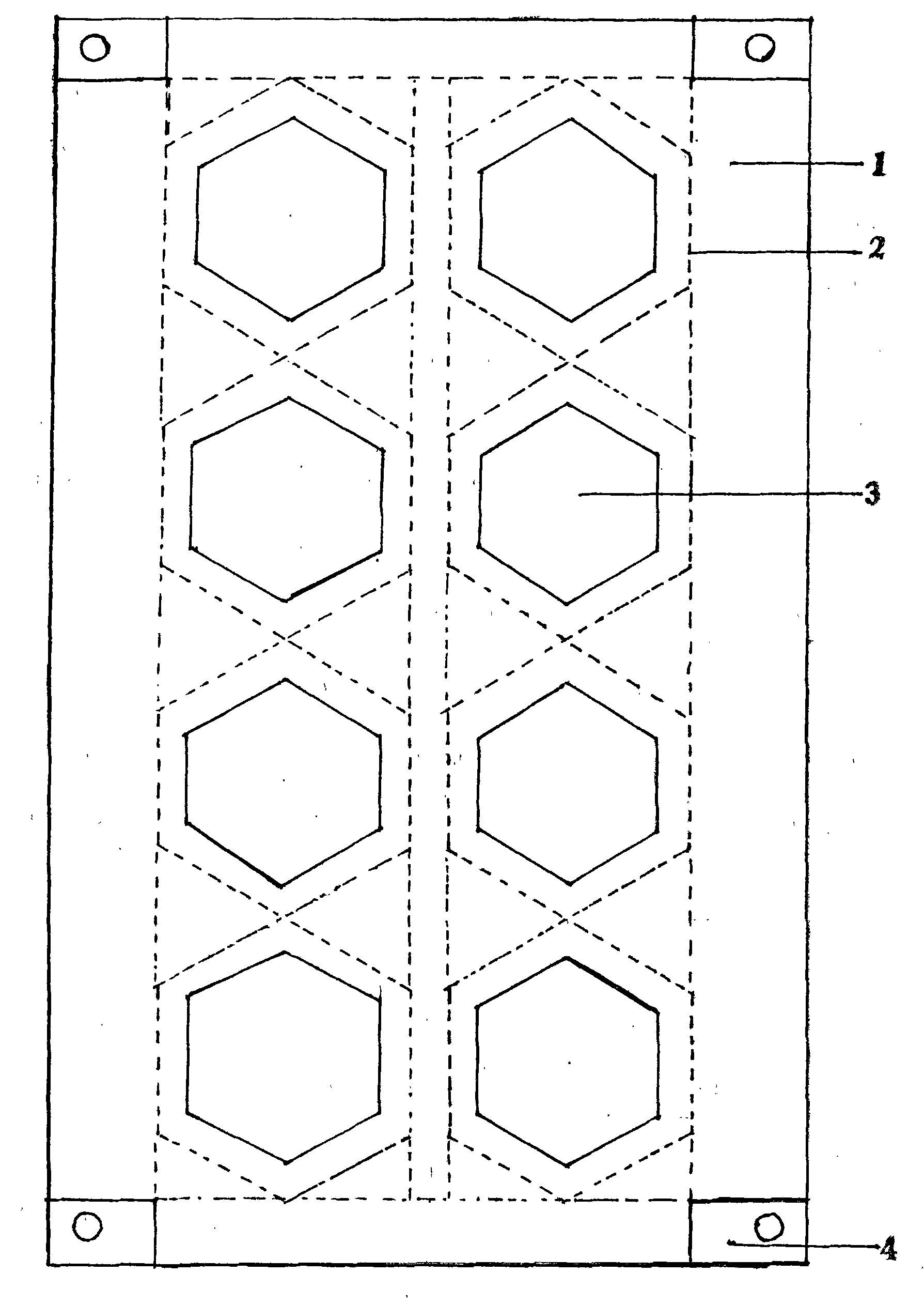 Dike-dam ocean wave-proof rubber building blocks