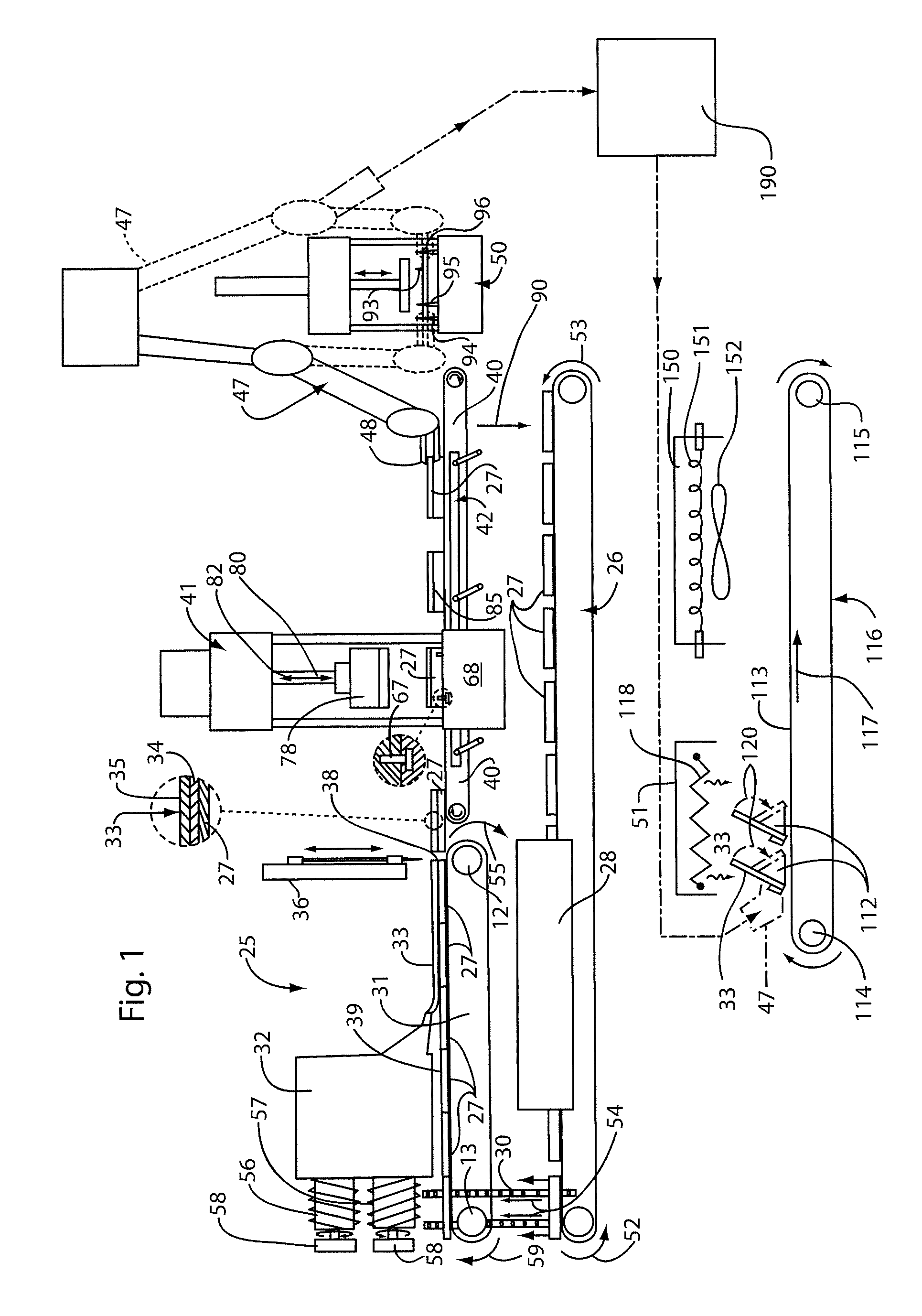 Molded synthetic hip, ridge or rake shingle and process and apparatus for molding same