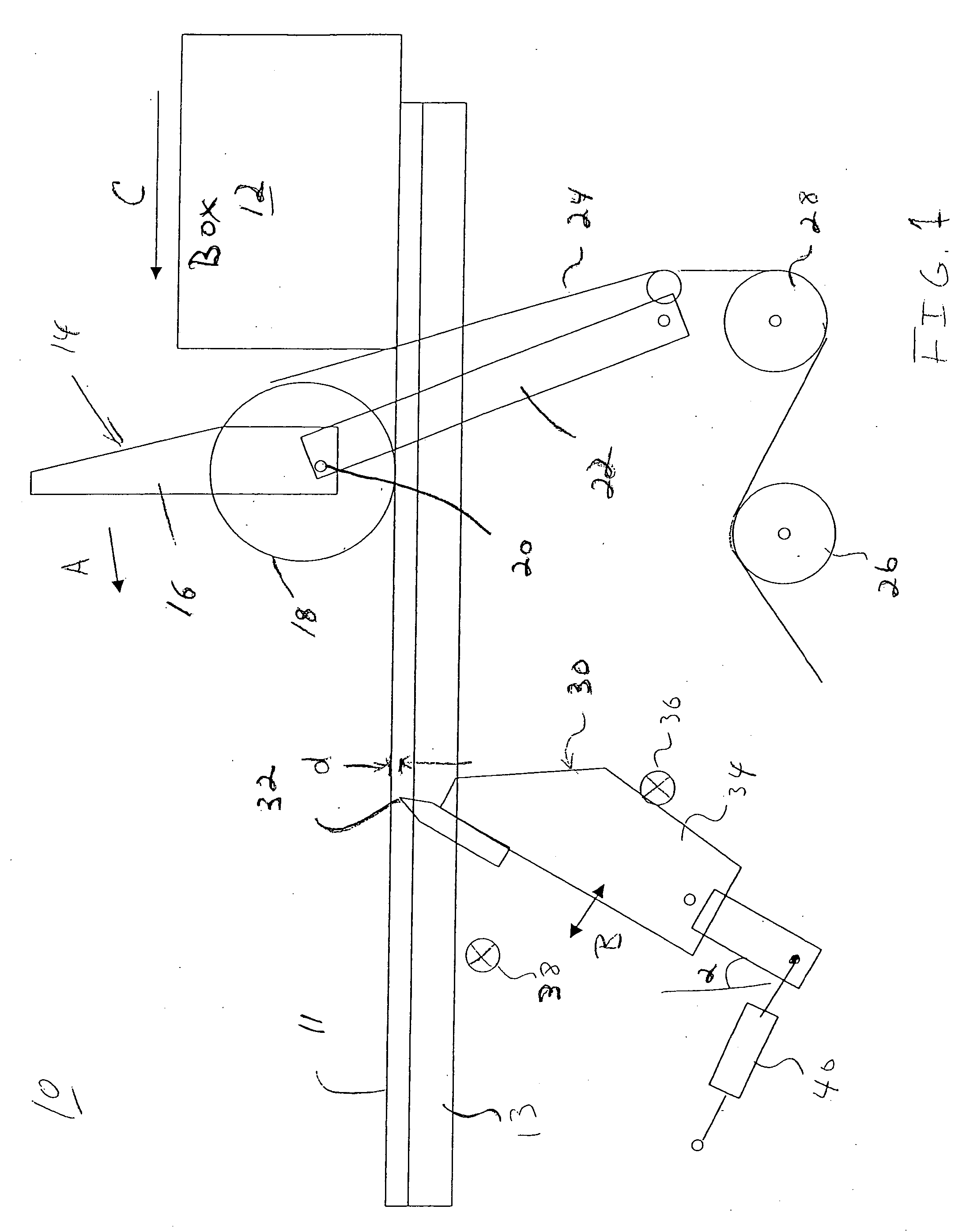 Tape cutting mechanism