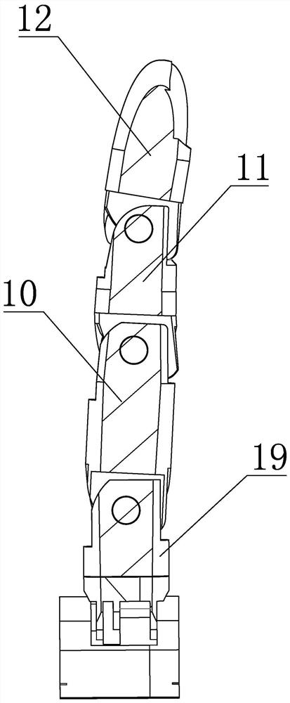 A finger joint of tendon-driven humanoid dexterous hand