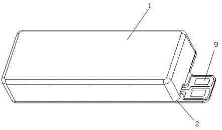 Horizontal-vibration linear motor of low magnetic leakage