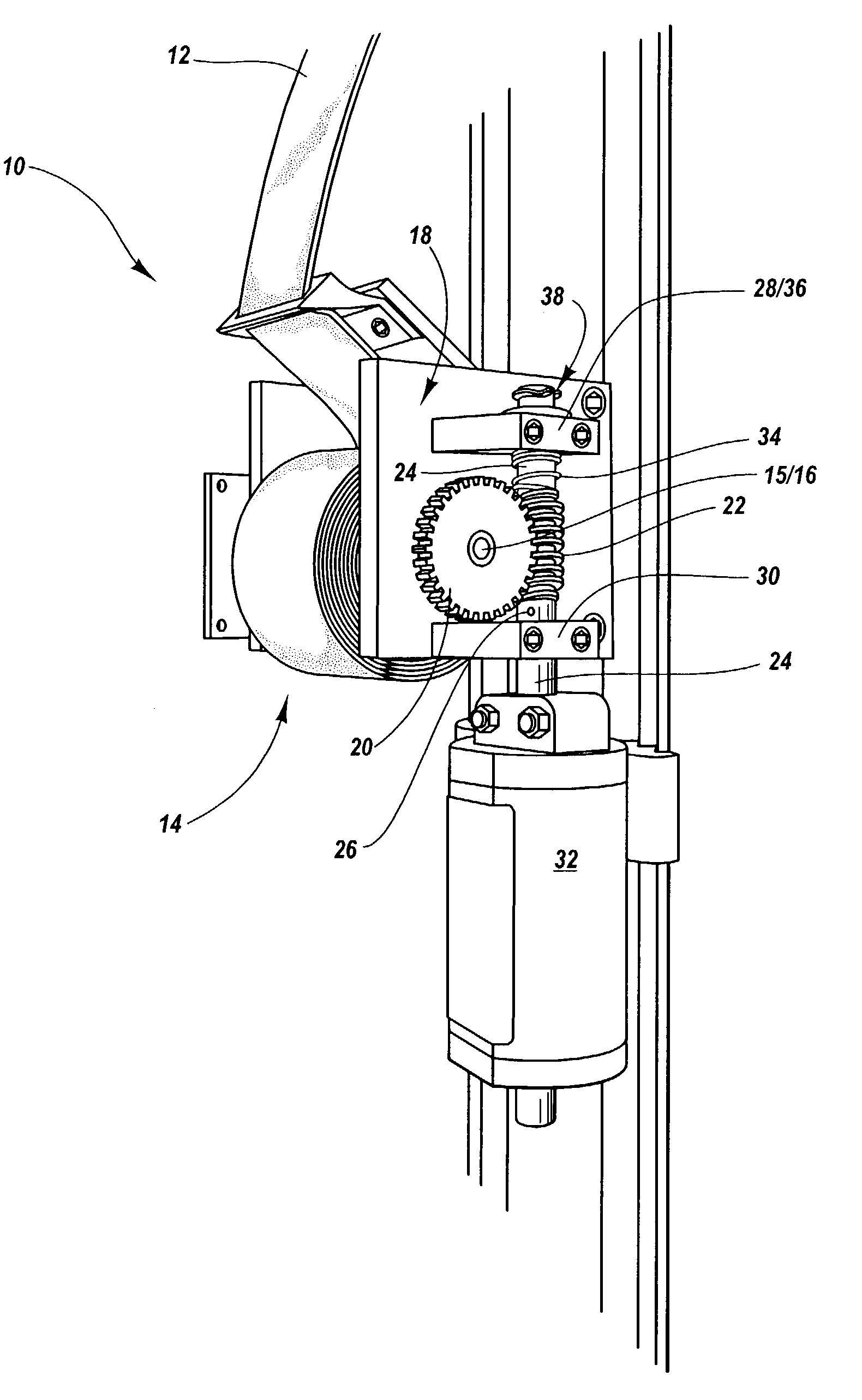 Electric seat belt retractor system