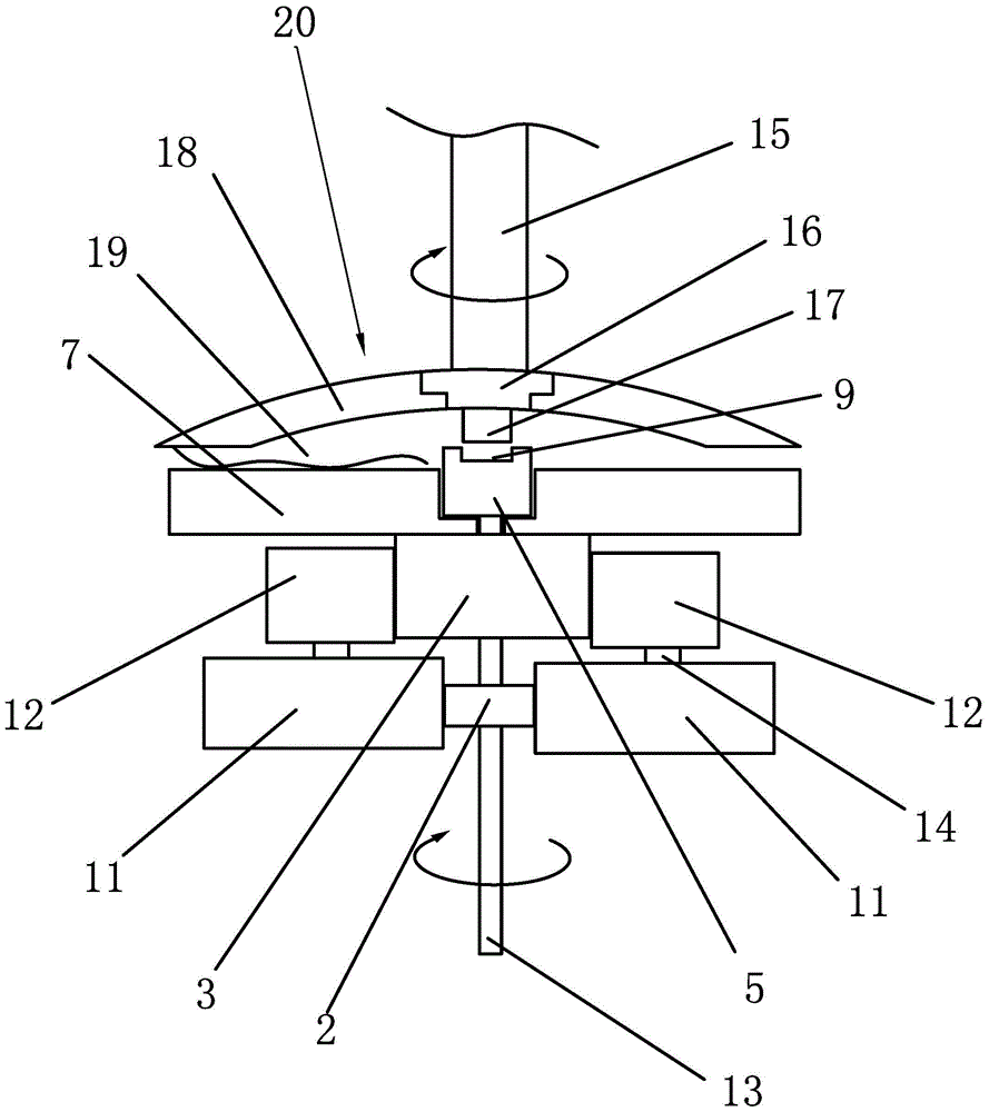 Power assisting device for mop bucket