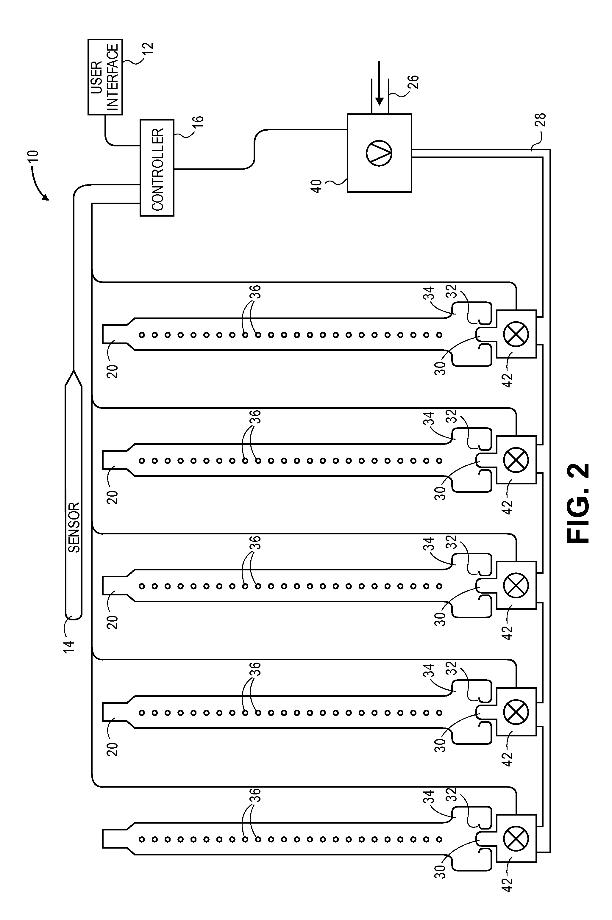 Variable output heating control system