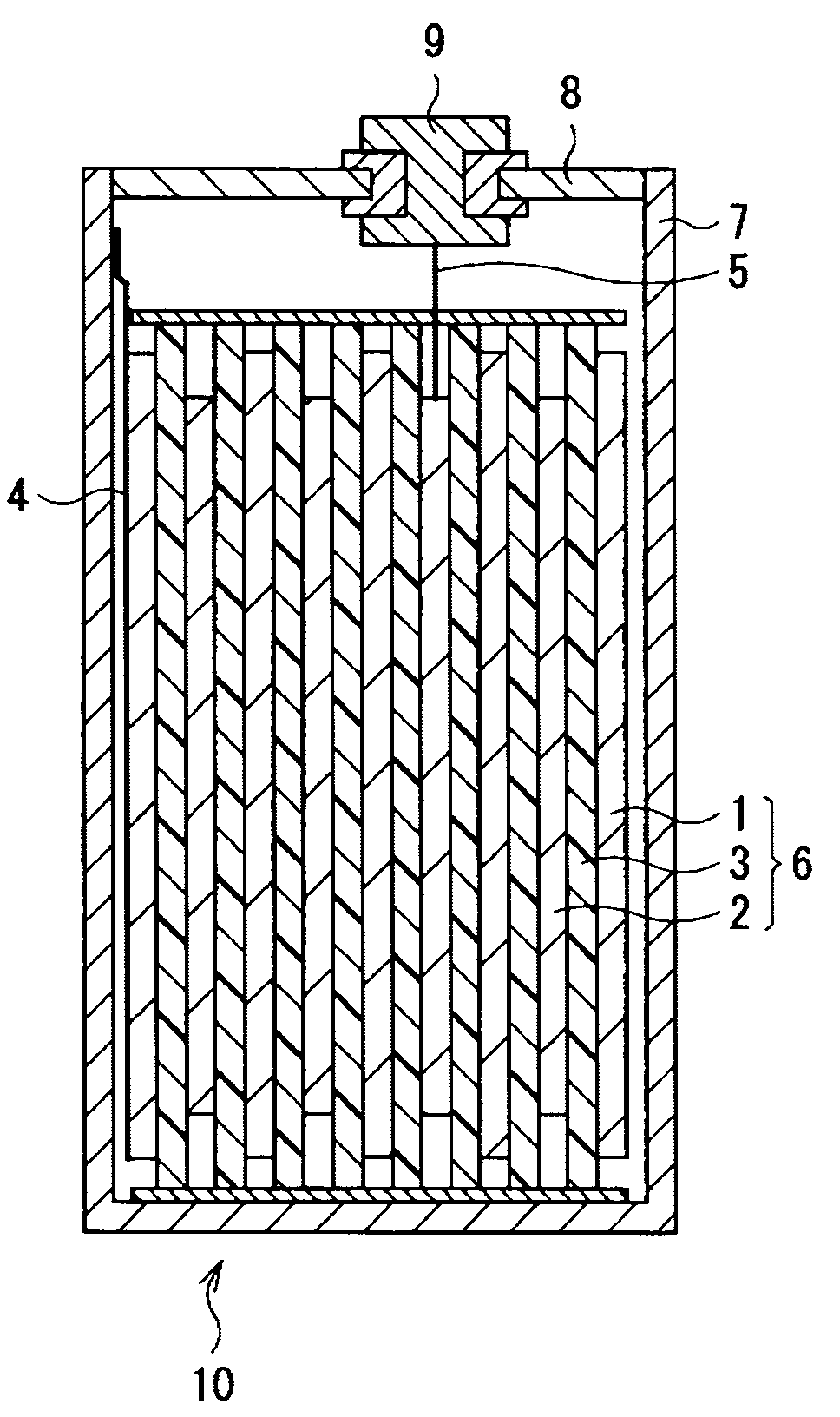Anode for secondary battery, method of manufacturing it, and secondary battery